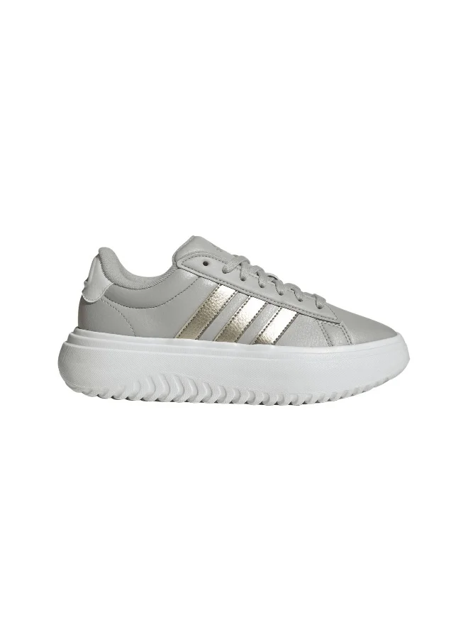 Adidas adidas Grand Court Platform Grey Sportwear Shoes 3.5