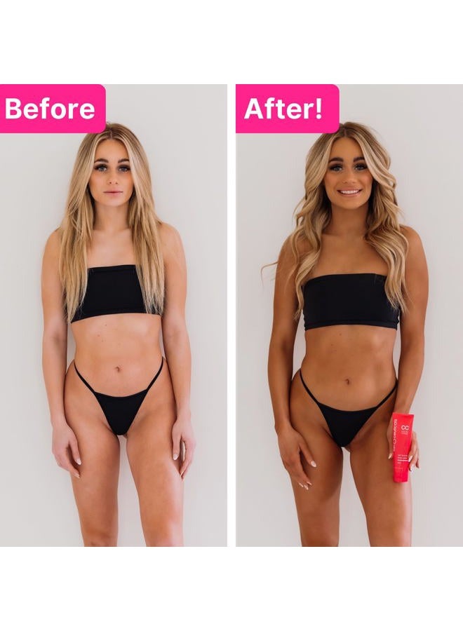 Tanceuticals Self Tanner - Dark Self Tanning Lotion for Body - Gives Natural Looking & Long Lasting Sunless Tan – Quick Fake Tan, Bronze Glow - Fresh Coconut Scent & Healthy Ingredients (Dark) - Image 3