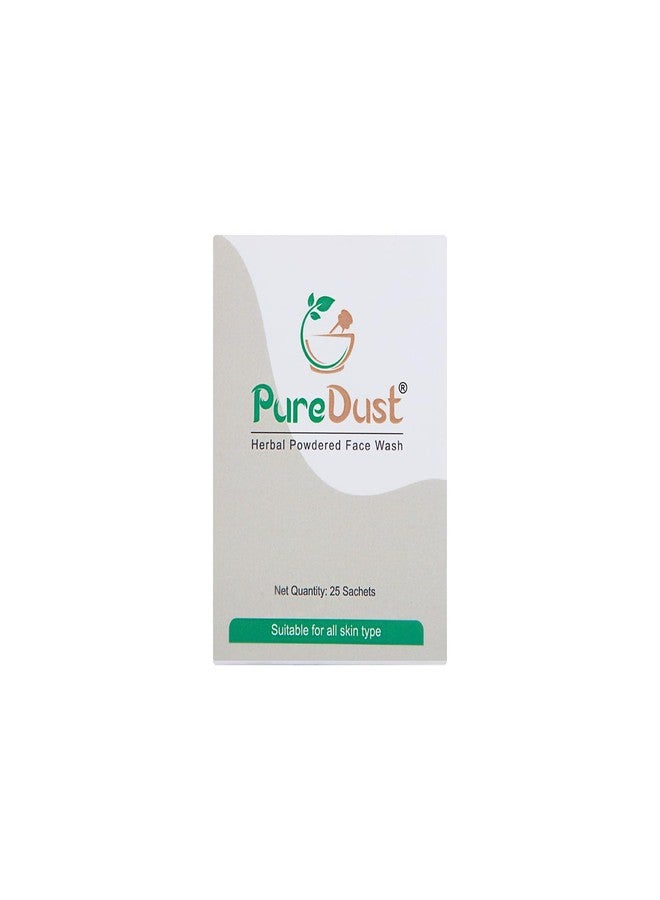 PureDust أكياس مسحوق الأعشاب الطبيعية من بيور داست لجميع أنواع البشرة - عبوة من 25 كيسًا، 50 غرامًا - تساعد في تقليل حب الشباب والتحكم في إفراز الزيوت، مناسبة للسفر ومعتمدة من إدارة أمن النقل الأمريكية - تكفي حتى 100 غسلة - Image 4