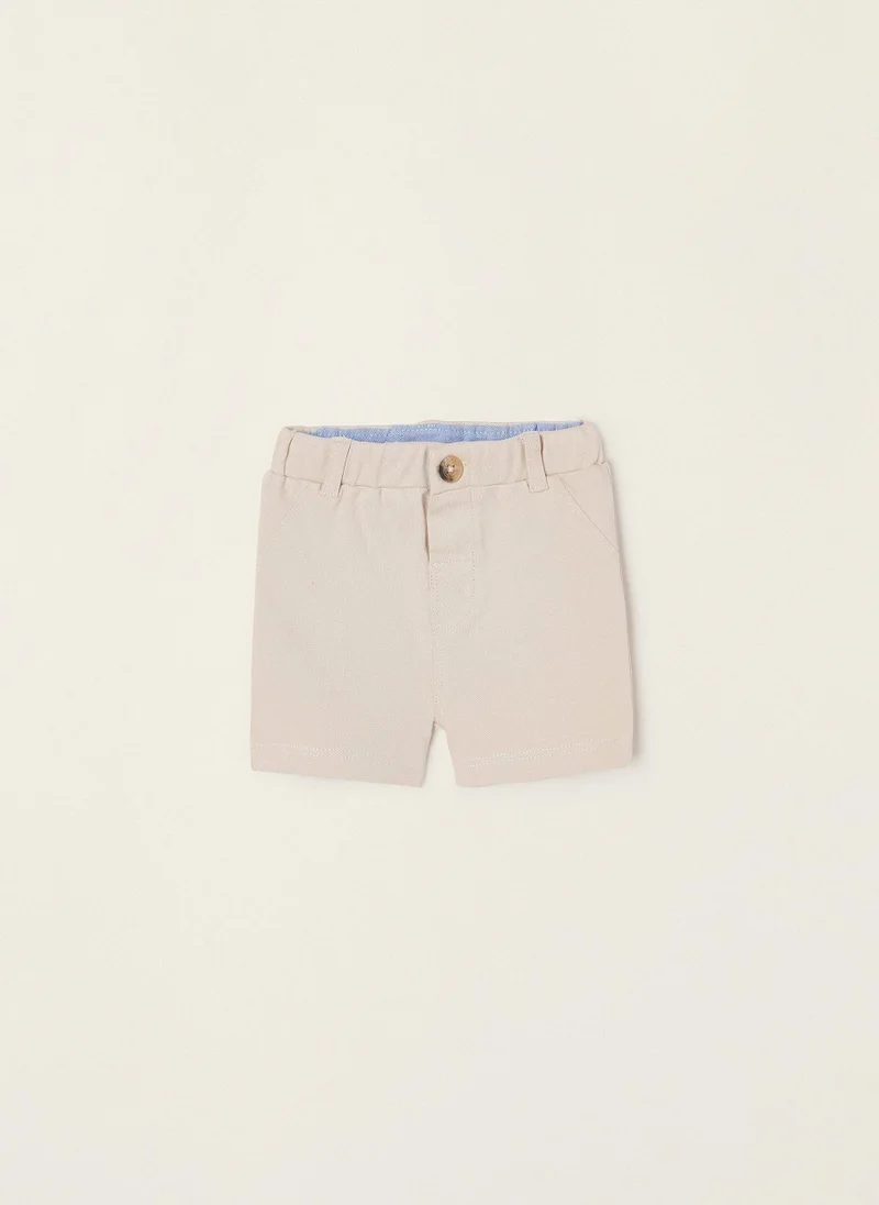 Zippy Zippy Piquet Cotton Shorts For Newborn Baby Boys