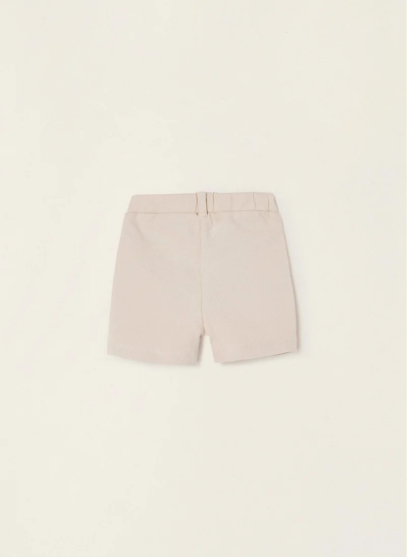 Zippy Zippy Piquet Cotton Shorts For Newborn Baby Boys