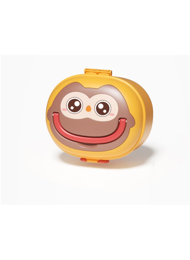 Baby Boiled Rattles Baby Toys Baby 0-1 Year Old Hand Rattles Newborn Children's Puzzle Bite-Color:Owl Yellow Storage Box - Image 1