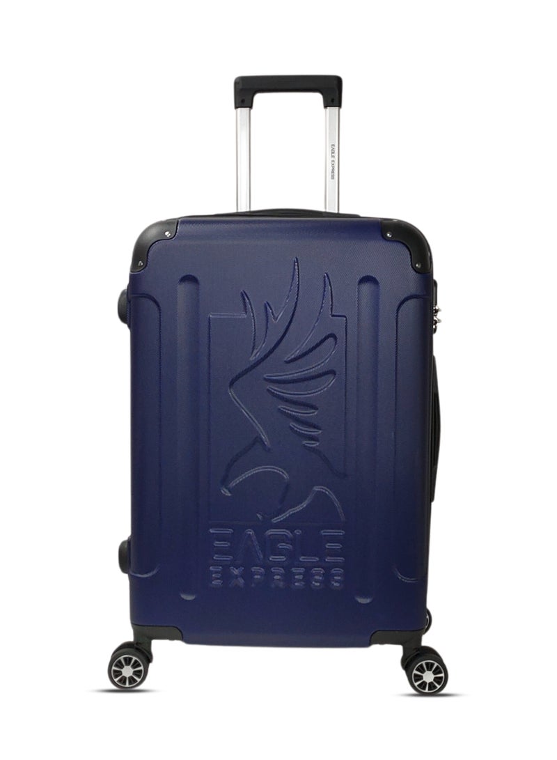 Eagle Express PROTECTOR ABS HARD TROLLEY 24 inch NAVY BLUE - Image 1