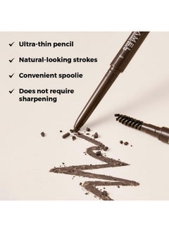 LAMEL Insta Micro Brow Pencil Ultrafine, Waterproof, Easytouse, Precision, Longlasting, Smudgeproof Formula For Defined Brows 0.12G (0.004Oz)  - Image 3