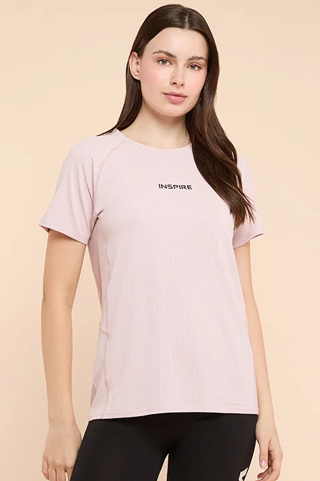 أر أند بي Typography Print T-Shirt with Crew Neck and Short Sleeves