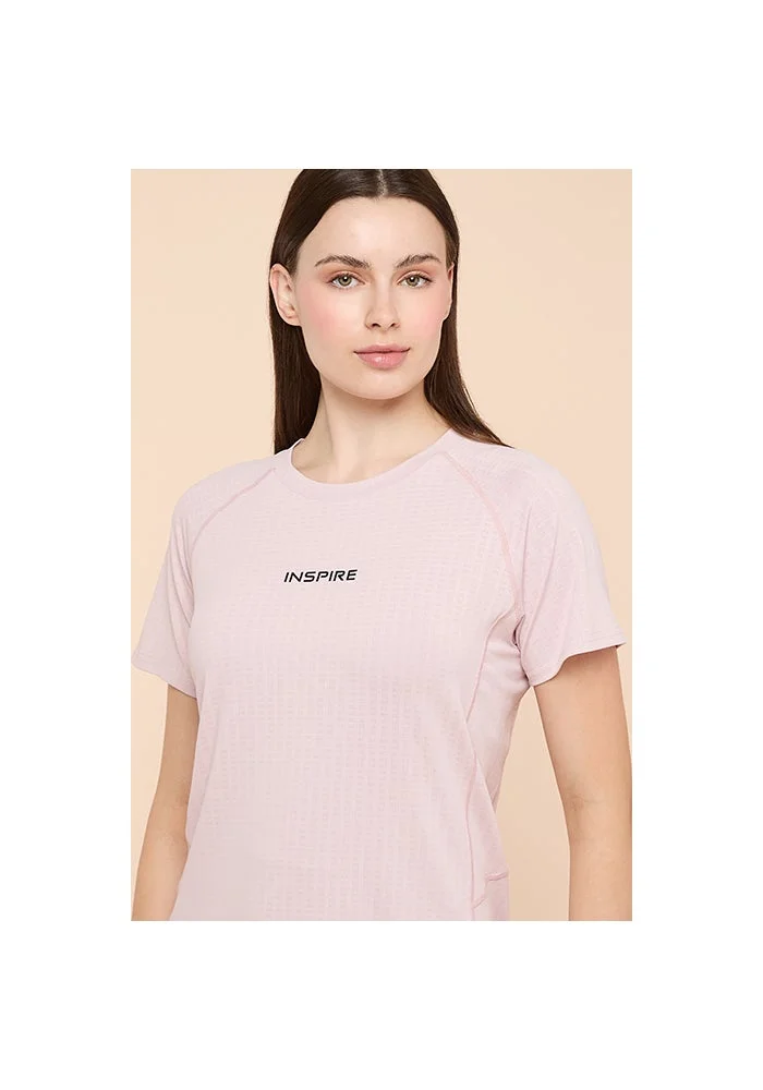أر أند بي Typography Print T-Shirt with Crew Neck and Short Sleeves