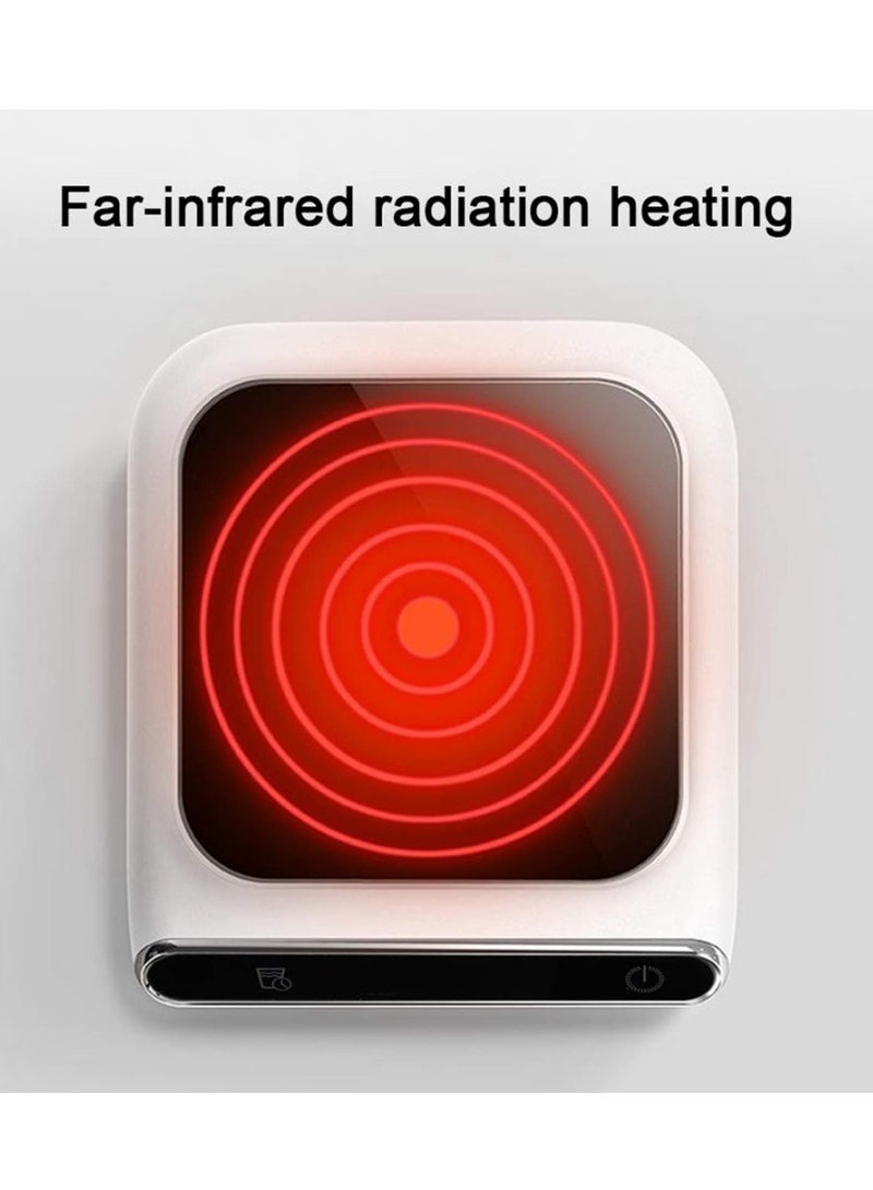 SYOSI مدفأة أكواب القهوة، 5 فولت 10 واط مدفأة أكواب للقهوة للمكتب مع إيقاف تشغيل تلقائي وتسخين بدرجة حرارة ثابتة وإعدادات درجة حرارة ذكية، وسادة تسخين كهربائية تعمل بواسطة USB للأكواب والقداحات - Image 3