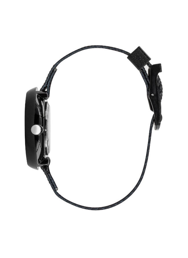 Lee Cooper - Lee Cooper Kids PC21S Movement Watch, Analog Display and Textile Strap - LC.K.3.666, Black - Image 1