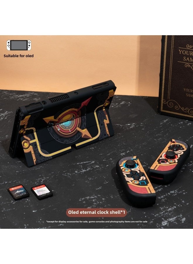 Nintendo Switch Protective Case Nsoled Glowing Handle Cover Joystick Cap Legend Zelda Tears The Kingdom Storage Bag-Model:(Spot) Oled Eternal Clock PC Hard Shell  - Image 1