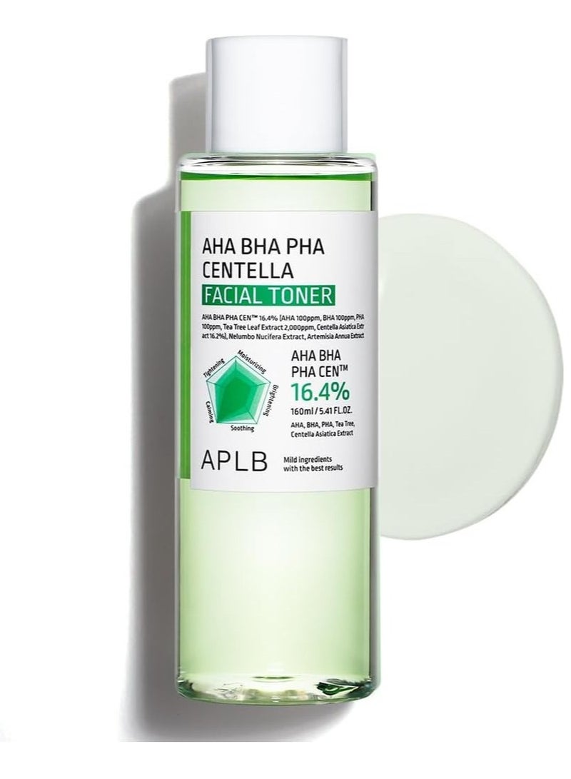 APLB AHA BHA PHA Centella Facial Toner 160ml - Image 1