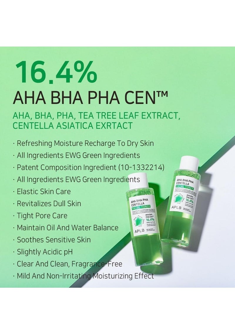 APLB AHA BHA PHA Centella Facial Toner 160ml - Image 3
