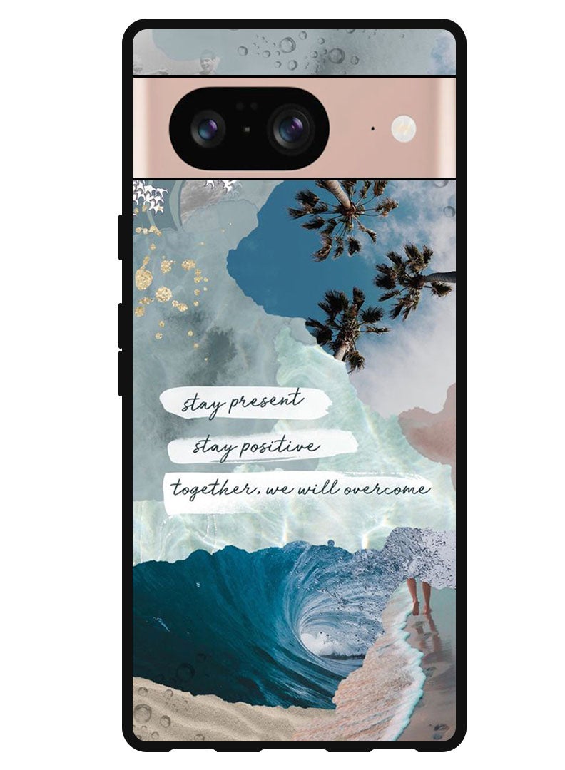Theodor Protective Case Anti Scratch Shock Proof Bumper Cover For Google Pixel 8 Stay Present - Image 1
