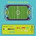 OLEOCA Soccer Board Game 2 in 1 Foosball Sling Puck Game Set with Dual Control Handles Scorekeeper and Goal Bell Soccer Toys for Kids Ages 3 - Image 4
