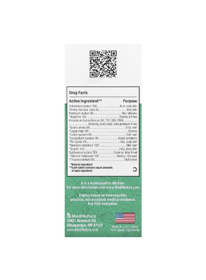 MediNatura MediNatura, BHI, Allergy Relief, 100 Tablets - Image 2