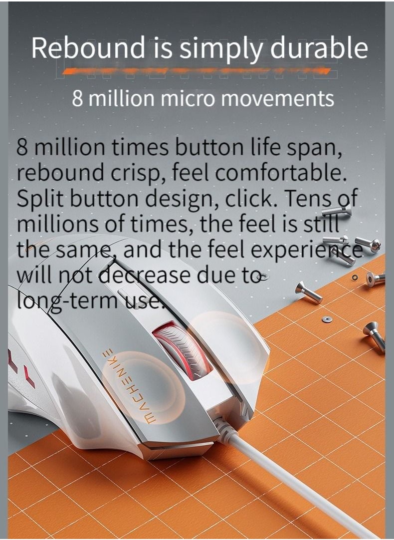 M MIAOYAN - Gaming laptop desktop computer external wired mouse - Image 1