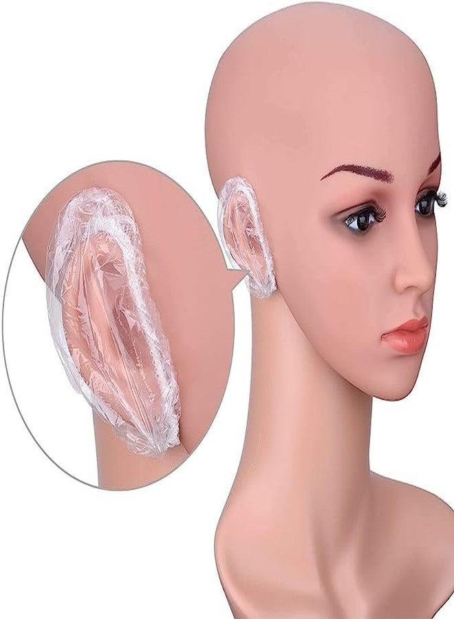 Trexee (100pc) Ear Protectors Waterproof, Bathing Ear Cover Caps, Spa Home Use Hotel and Hair Salon,Covers for Hair Dye, Shower, Bathing Ear Protector (100 Pcs) - Image 2