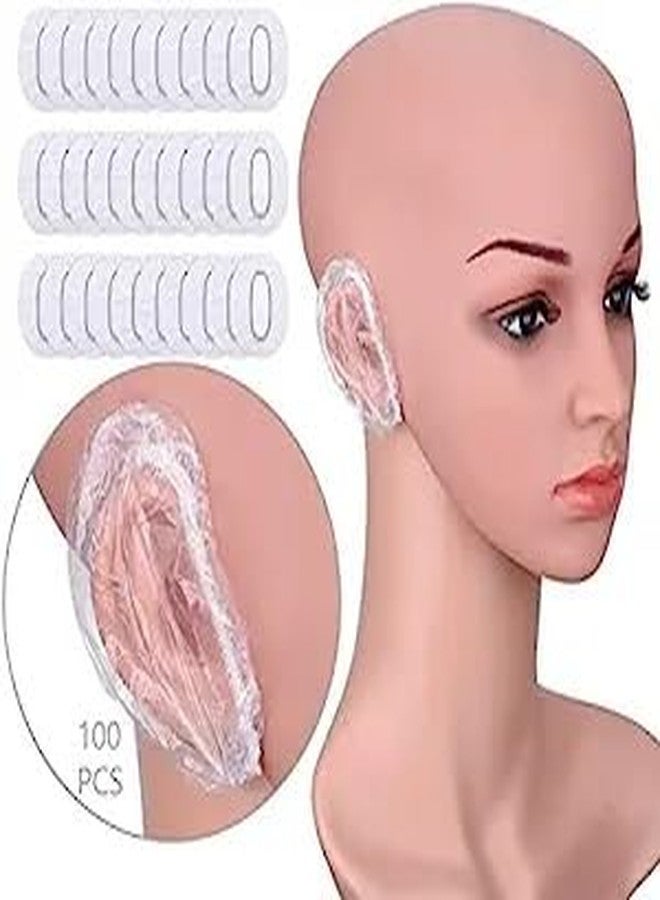 Trexee (100pc) Ear Protectors Waterproof, Bathing Ear Cover Caps, Spa Home Use Hotel and Hair Salon,Covers for Hair Dye, Shower, Bathing Ear Protector (100 Pcs) - Image 4