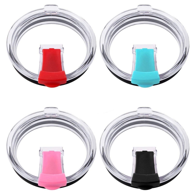 IHUIXINHE Tumbler Replacement Lids IHUIXINHE Spill Proof and Splash Resistant Lid for Rambler Ozark Trail Straw Friendly 20 OZ 