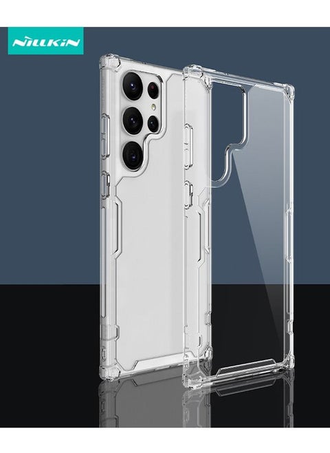 Samsung Galaxy S23 Ultra Protective Case Clear, High Transparency Shockproof Phone Case, Four Corner Airbags Anti-Drop and Shock-Proof All-Round Protection, Anti-Yellowing, Anti-Scratch