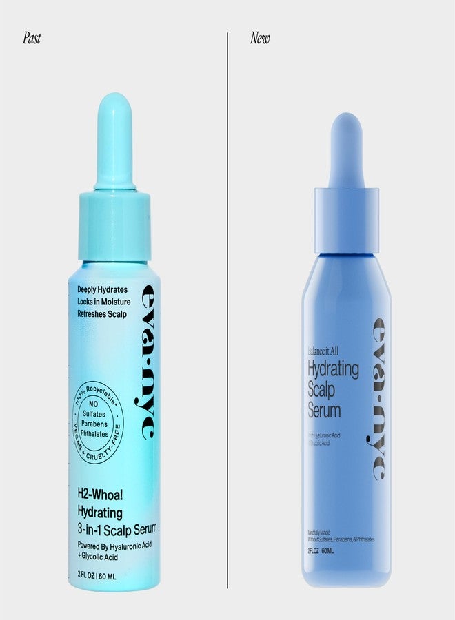 Eva NYC Hydrating Scalp Treatment Serum - Hyaluronic Acid + Glycolic Acid - Lightweight, Fast Absorbing - Reduce Dryness + Restore - For Dry Scalp - Jasmine Scent -Travel Size 2 fl oz - Image 2
