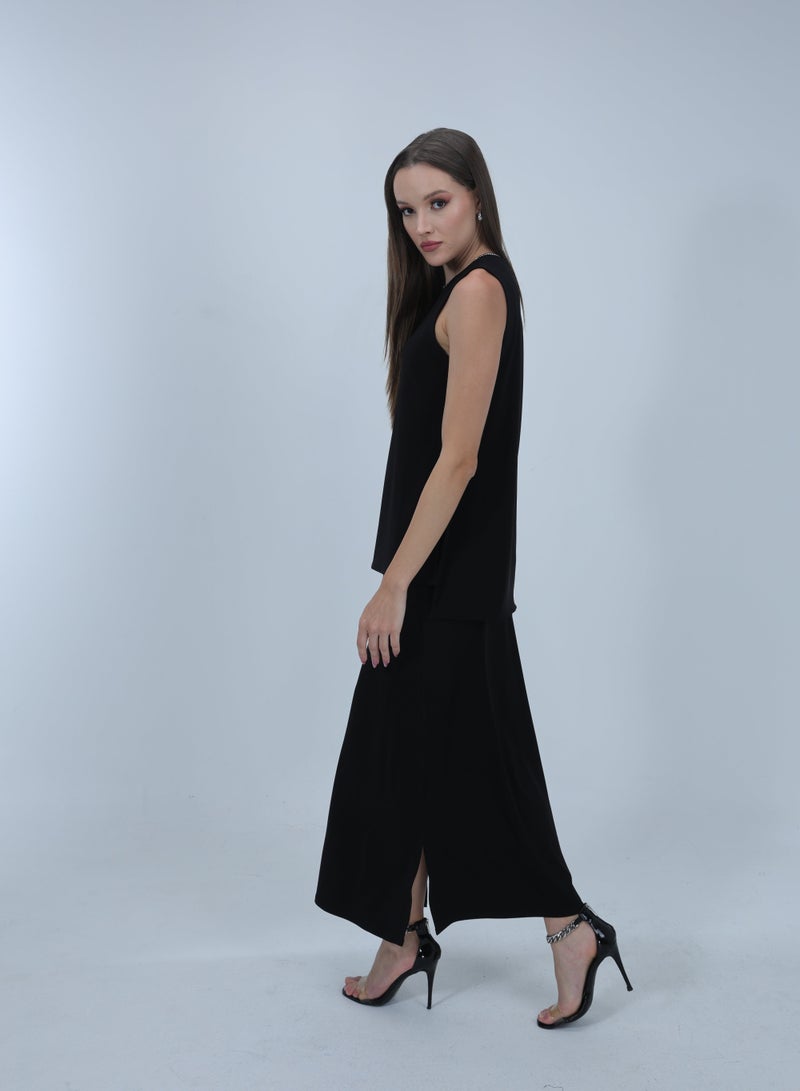 Etta Ruby Black Sleeveless Top - Image 2