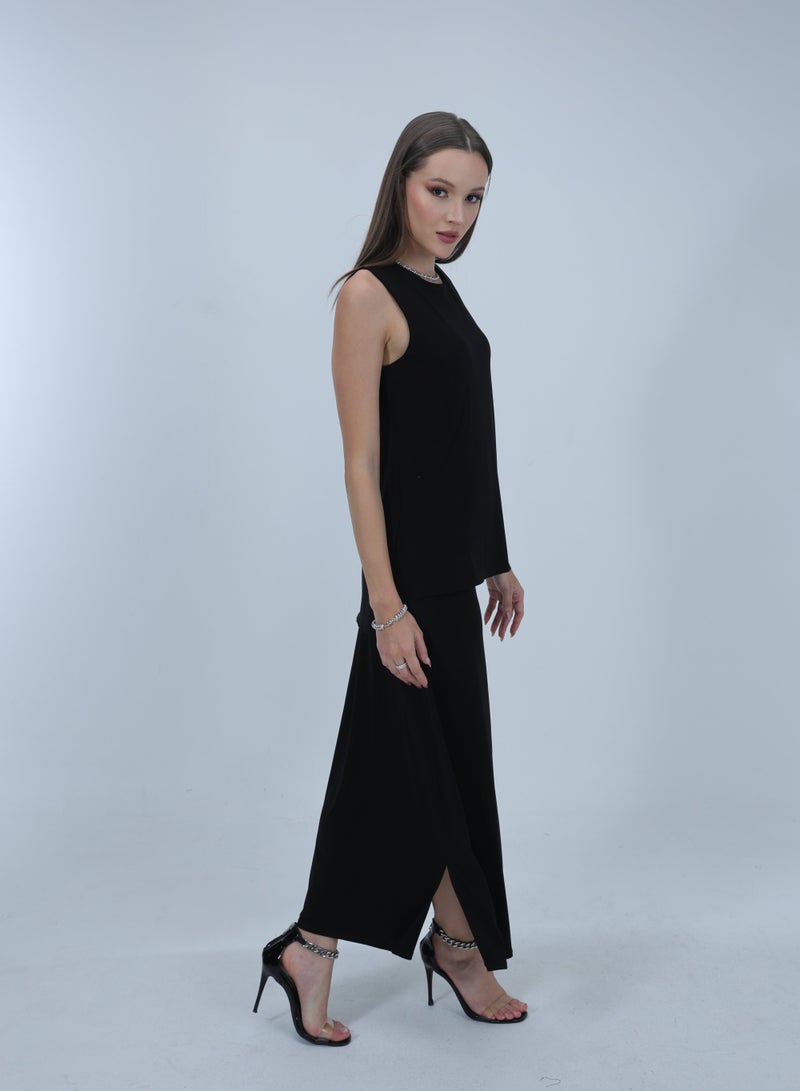 Etta Ruby Black Sleeveless Top - Image 3