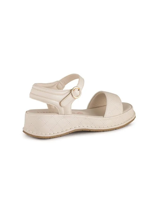 Vincci Women Ankle Strap Wedge Sandals