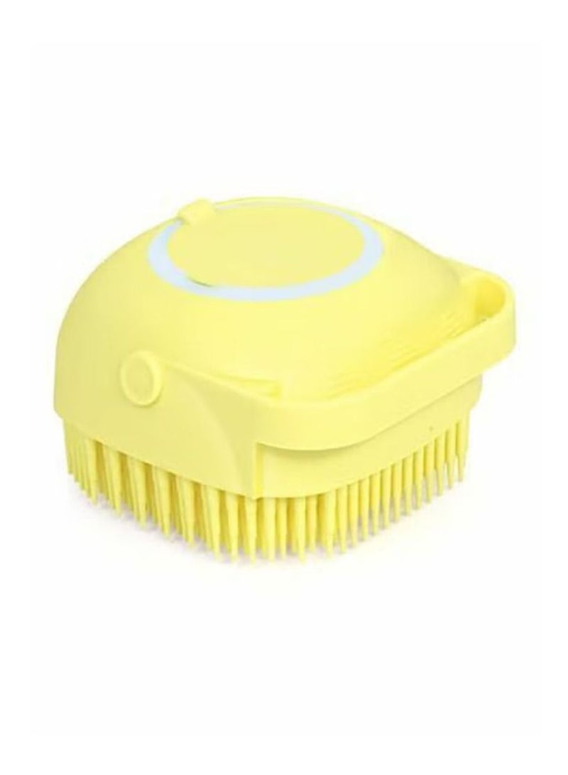 Dreamzon Silicone Bath Massage Brush Yellow - Image 1