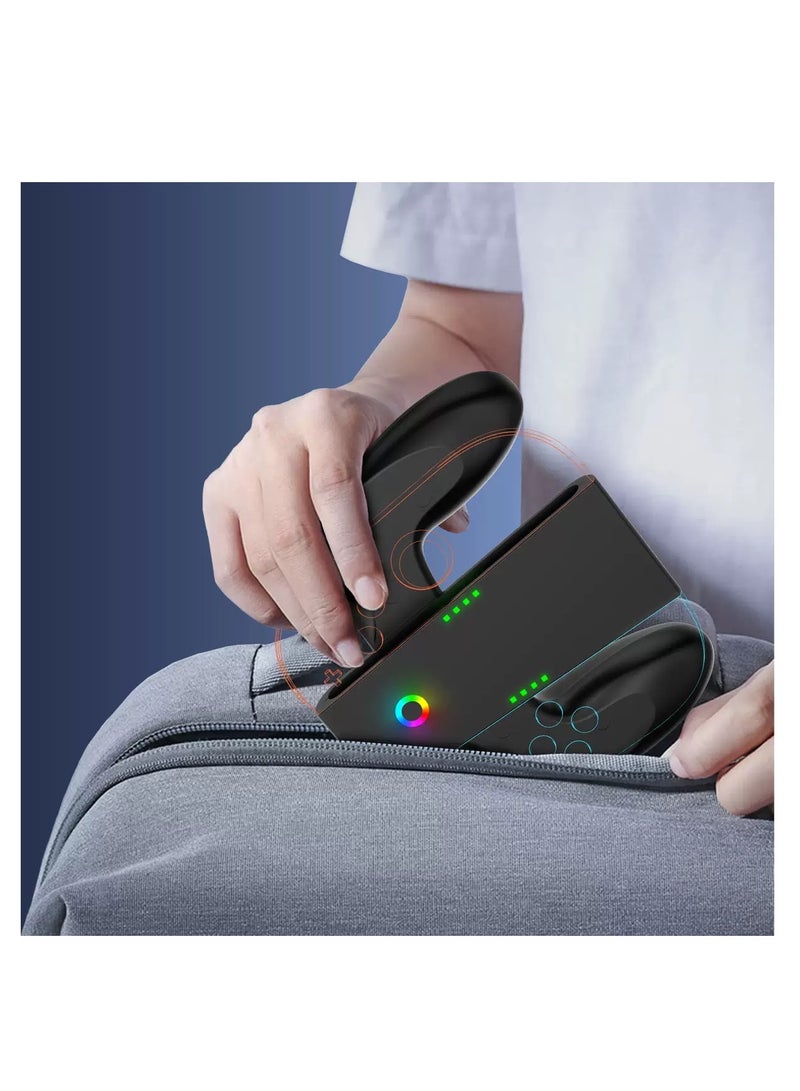 Switch 2 Charging Grip Handle for Left & Right Controllers | Rechargeable Joy-Con Holder | Gamepad Charger - Image 4