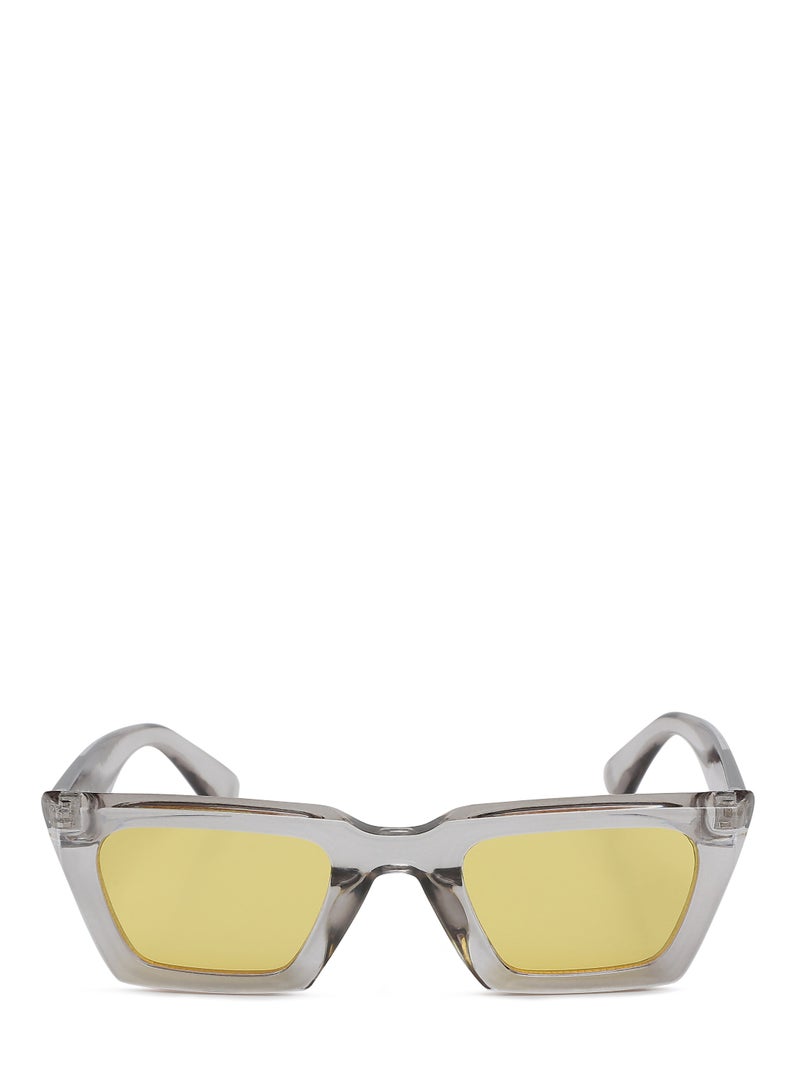 London Rag Full Rim Casual Sunglasses in Grey Yellow - Image 1