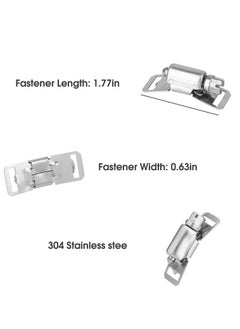 Oasisgalore Hose Clamp Stainless Steel, DIY, 7.9FT Metal strapping with Holes + 6 Fasteners,Large Adjustable Clamp for Automotive.  - Image 3