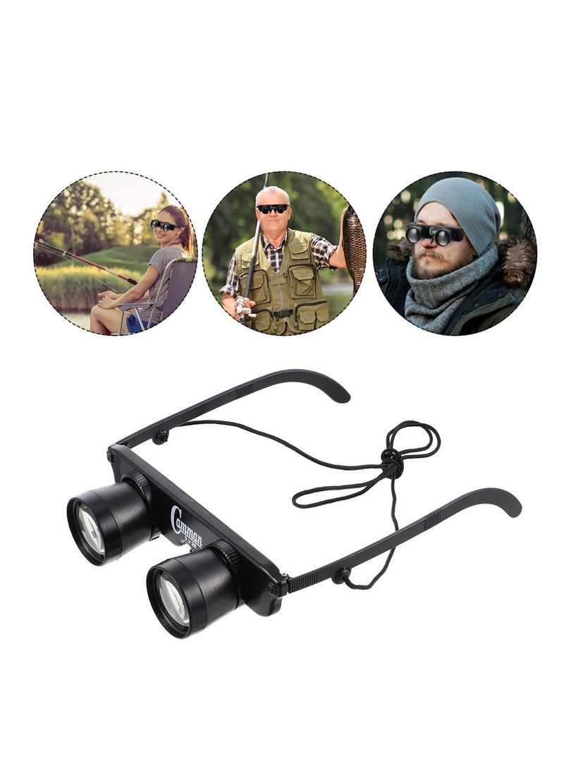 Generic Professional Hands-Free Binocular Glasses, 3 x 28 Binocular, for Fishing, Bird Watching, Travel, Sightseeing, Outdoor Sports, Concerts, Opera, TV, Hands-Free Opera Glasses for Adults Kids  - Image 4