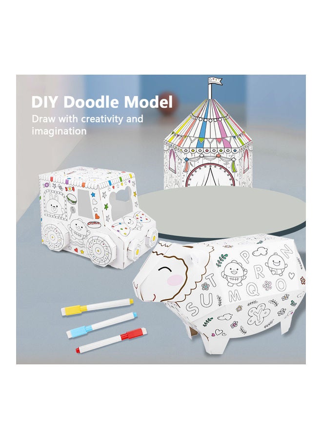 NIBEMINENT Kids Doodle Creative Drawing And Playing Toy - Image 2