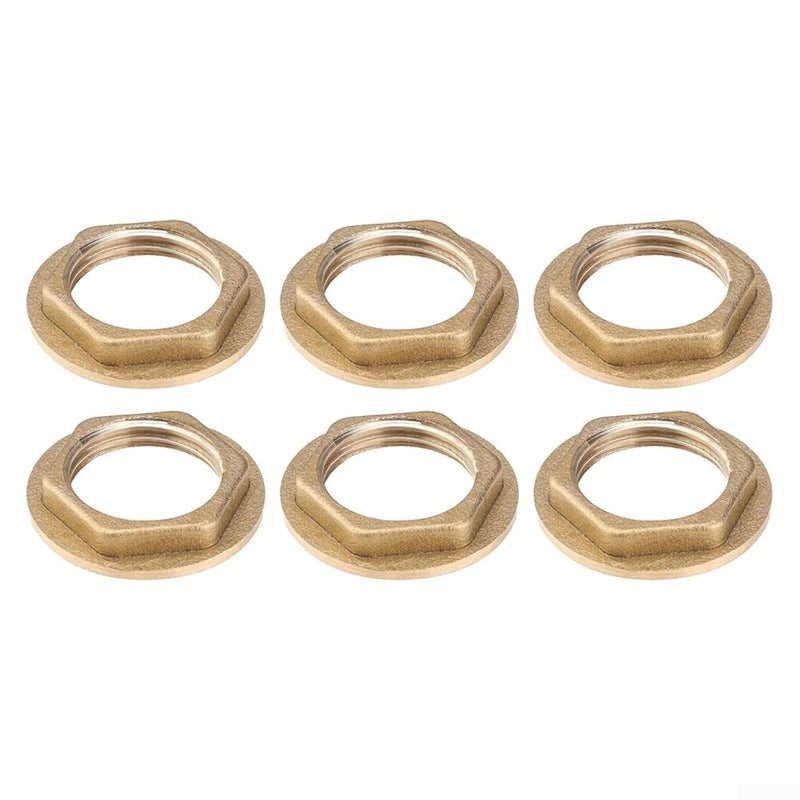 Brass Hex Nuts 12 Inch For Bathroom Fittings Secure Installation 6 Pieces - Image 4