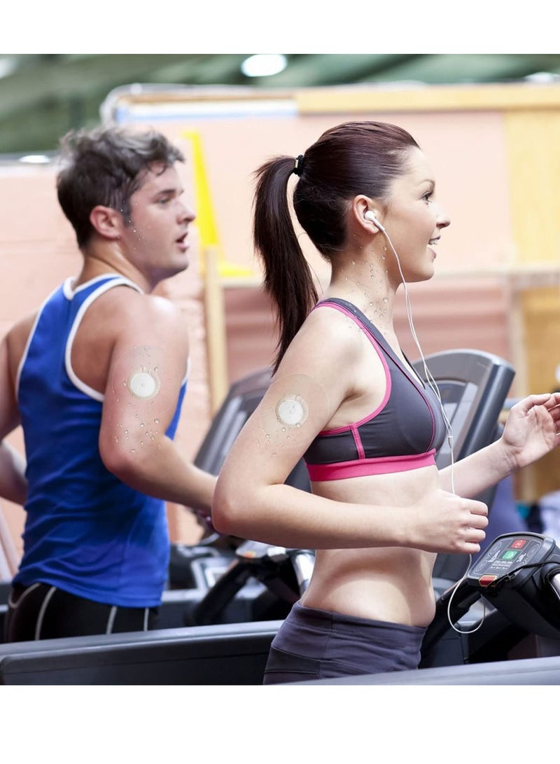 SOLARAE 30 Pack Libre Sensor Covers, Adhesive Waterproof Patches Transparent Breathable Sensor Fixing Stickers Anti-Drop Sports Non-Slip Patches - Image 5