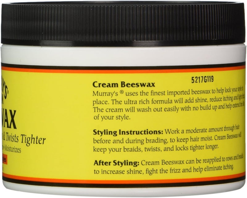 Murray's Cream Beeswax - 6 Ounce Hair Styling Wax for Natural Styles - Image 2