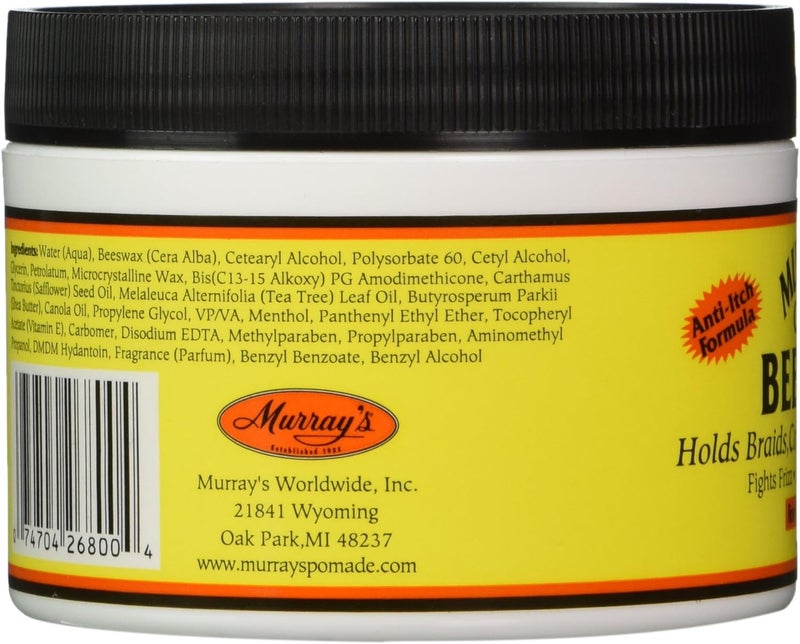 Murray's Cream Beeswax - 6 Ounce Hair Styling Wax for Natural Styles - Image 4