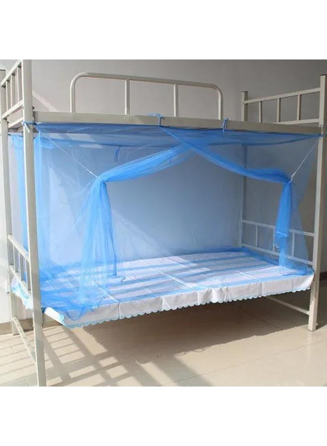 Bluejw DTP9 Wholesale Student Mosquito Net With Bracket Side Door Zipper Bed Net Dustproof Indoor Single Bed Upper And Lower Bunk Dormitory - Image 4