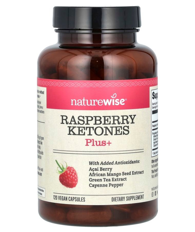 Raspberry Ketones Plus+ 120 Vegan Capsules