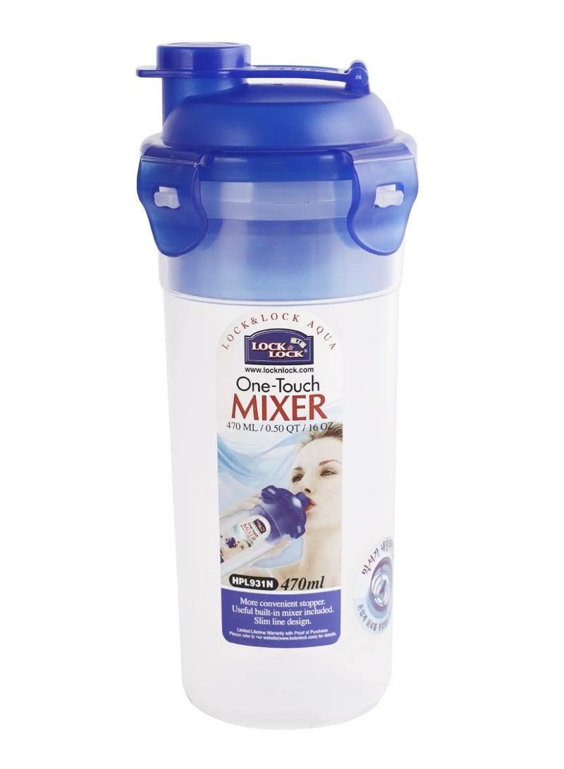 Lock & Lock HPL934N Plastic Tea Bottle with Mixer,, 1 Pc, Transparent - Image 1