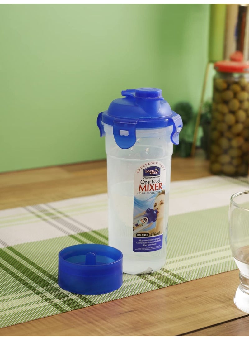 Lock & Lock HPL934N Plastic Tea Bottle with Mixer,, 1 Pc, Transparent - Image 3