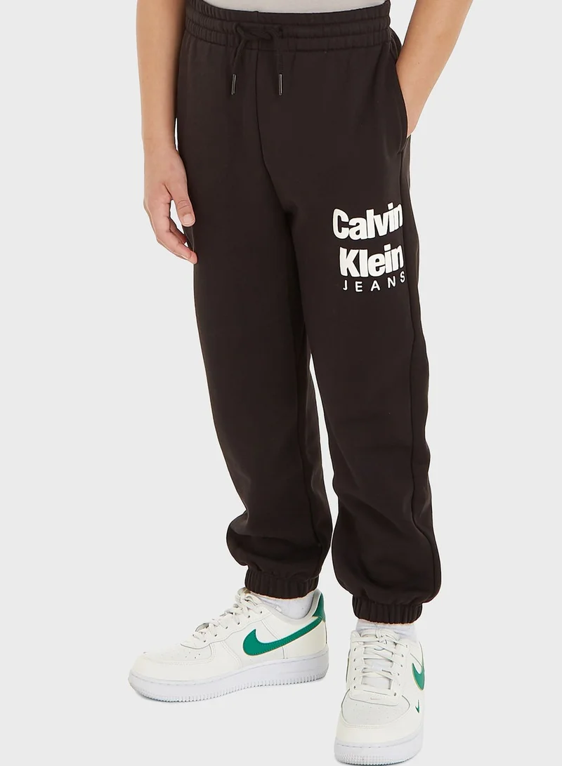 Calvin Klein Jeans Kids Logo Joggers
