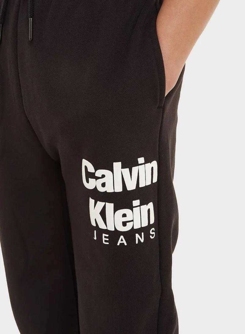 Calvin Klein Jeans Kids Logo Joggers