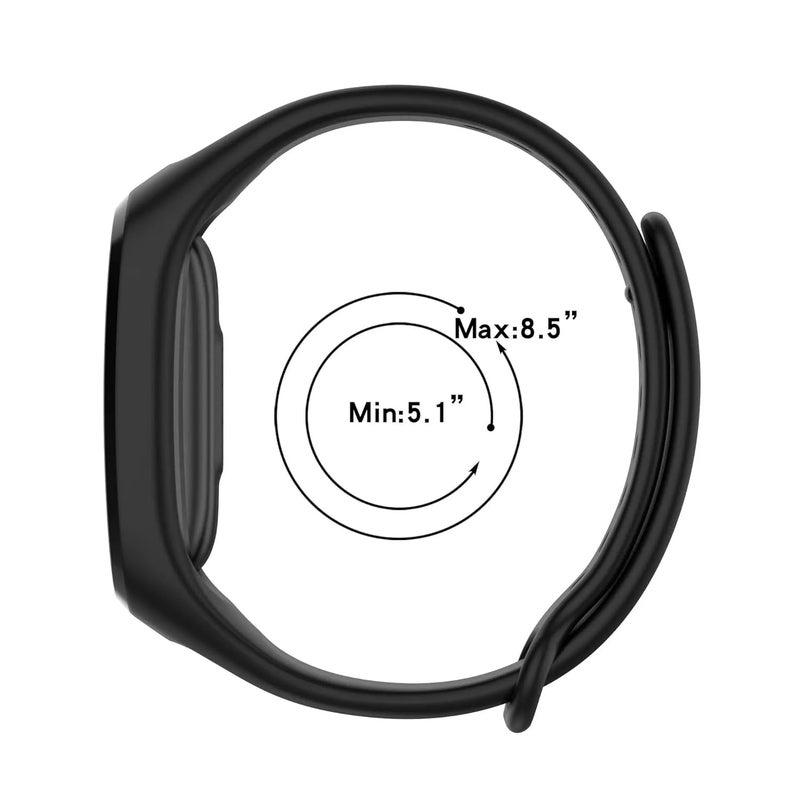 INEFABLE حزام INEFABLE لساعة Oneplus وحزام Oppo - حزام سيليكون ناعم قابل للتعديل - الجهاز غير متضمن - عبوة من 1 - Image 4