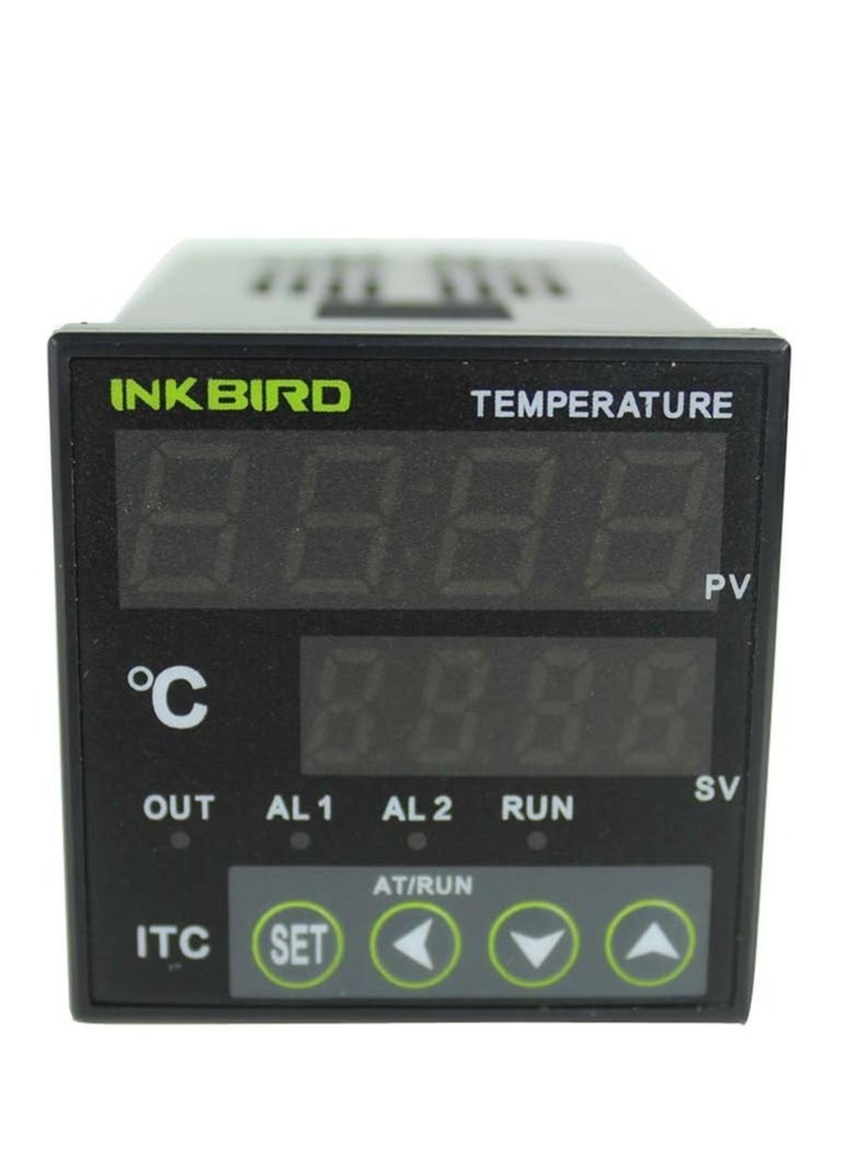 INKBIRD INKBIRD AC 100 to 240V ITC-100VH Digital PID Thermostat Temperature Controller 25DA SSR K Thermocouple White Heat Sink  - Image 2
