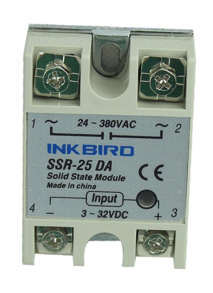 INKBIRD INKBIRD AC 100 to 240V ITC-100VH Digital PID Thermostat Temperature Controller 25DA SSR K Thermocouple White Heat Sink  - Image 5