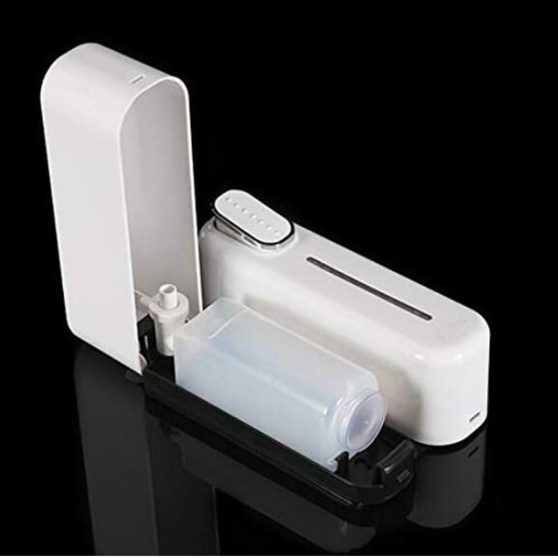 COSSIMO White Dolphin ABS Plastic Wall Mounted Soap Dispenser 350ml (Pack of 1) - Image 3