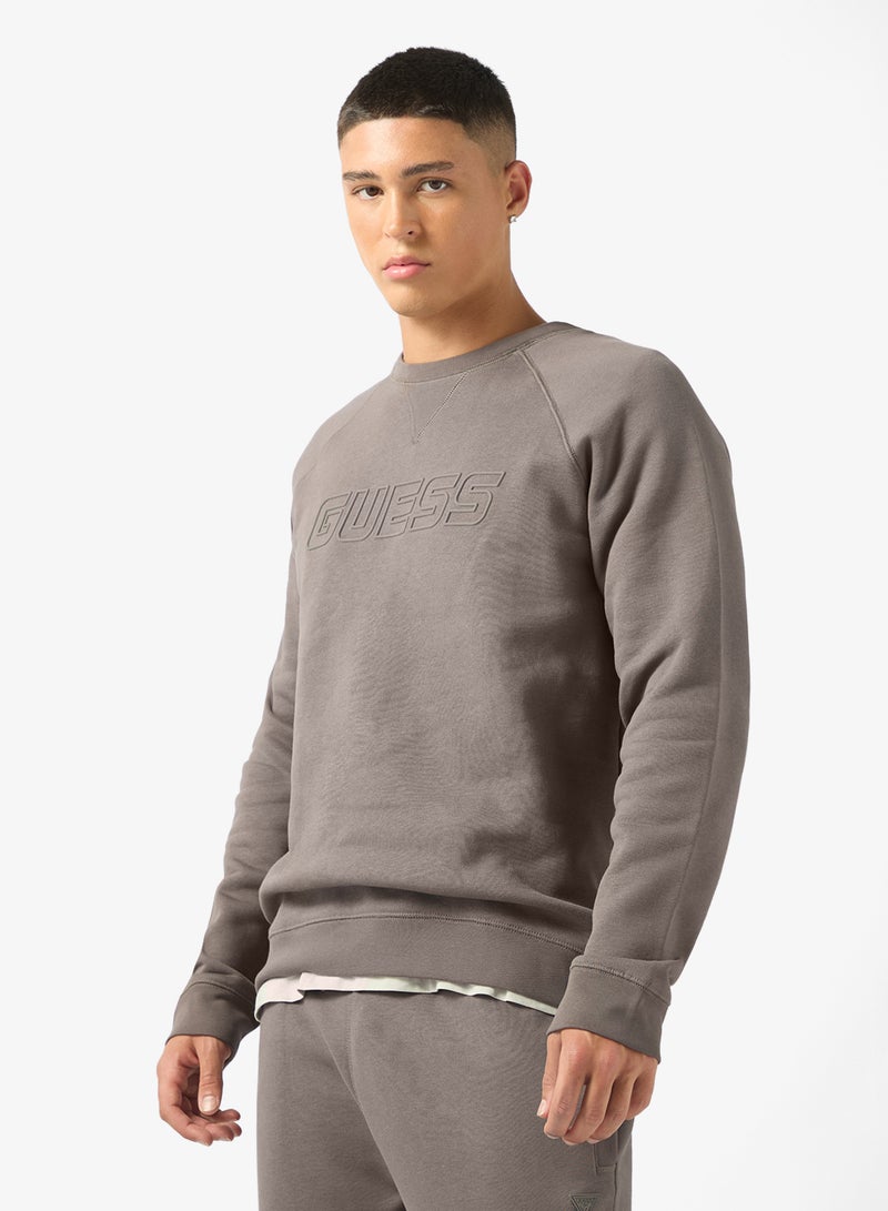 GUESS Aldwin Crew Neck Sweatshirt - Image 1