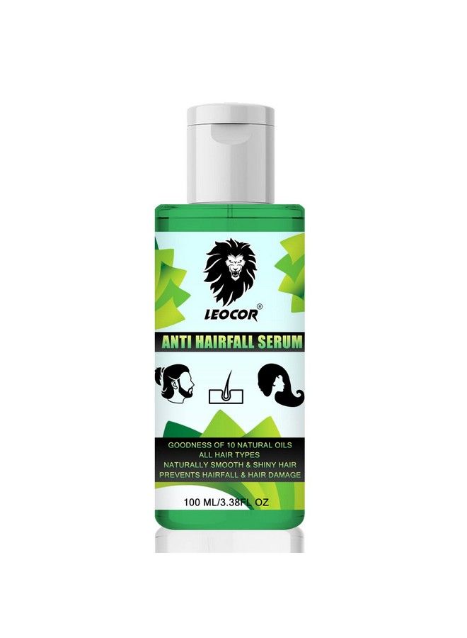 Leocor Hair Serum For Silky & Smooth Hair Tames Frizzy Hairfor Strong Tangle Free & Frizzfree Hair 100 Ml - Image 1