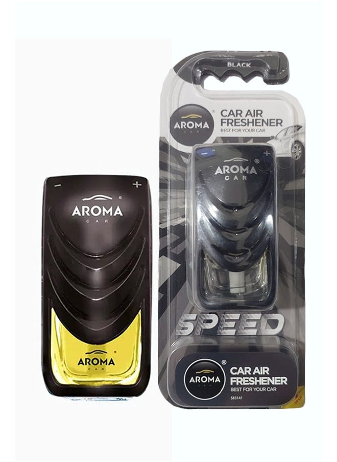 Aroma SPEED Car Air Freshener Black (image may slightly vary)  - Image 1